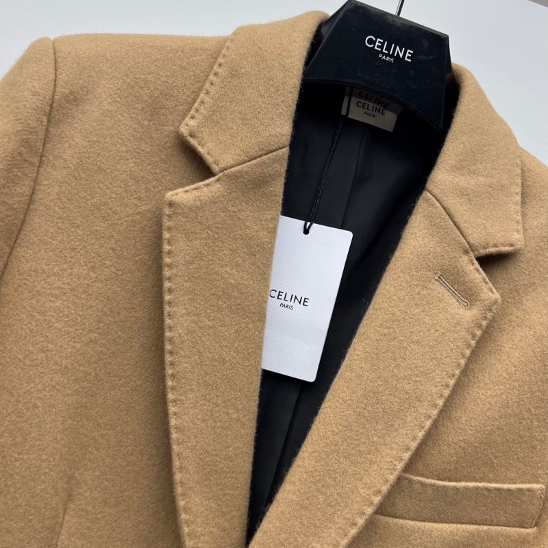 Celine Wool Long Coat