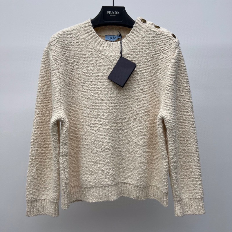 Prada Shoulder Buckle Sweater