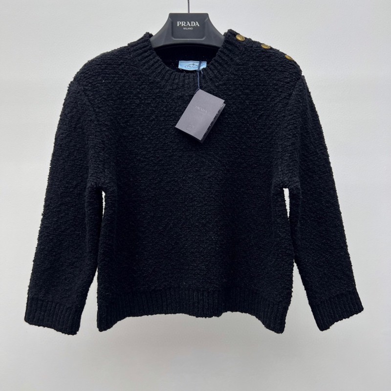 Prada Shoulder Buckle Sweater