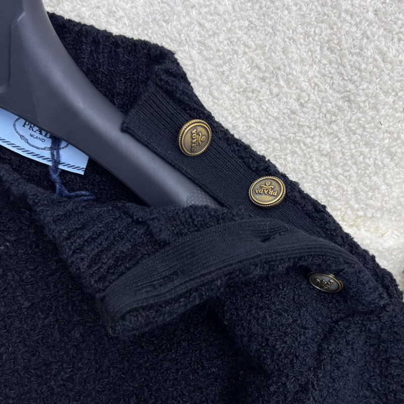 Prada Shoulder Buckle Sweater