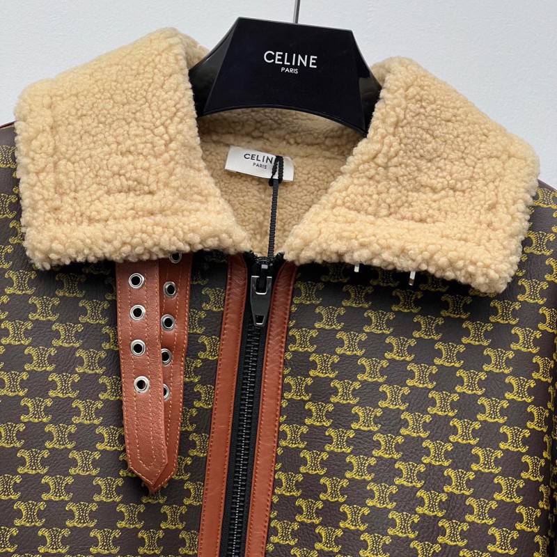 Celine Leather Jacket