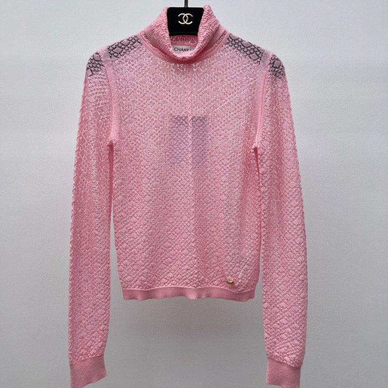 Chanel Turtleneck Long Sleeves Shirt