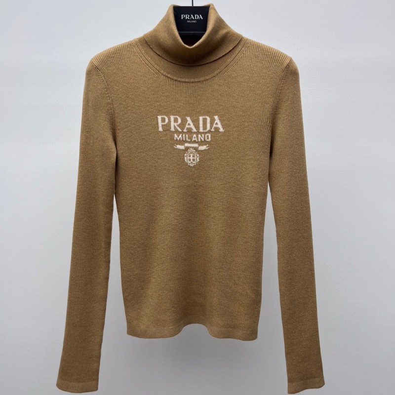 Prada Turtleneck Long Sleeves Shirt