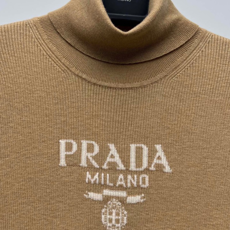 Prada Turtleneck Long Sleeves Shirt