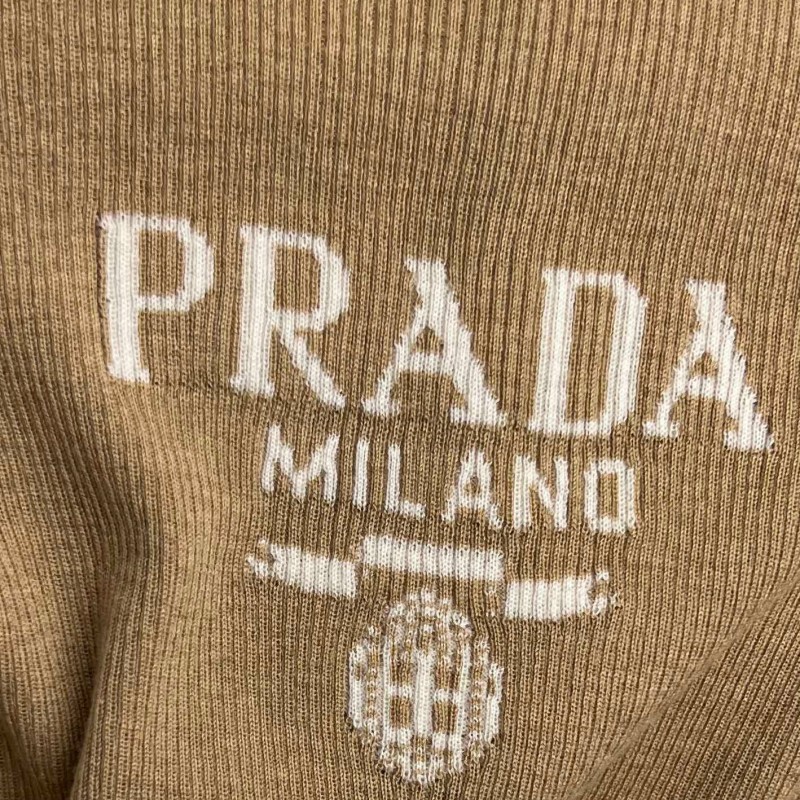 Prada Turtleneck Long Sleeves Shirt