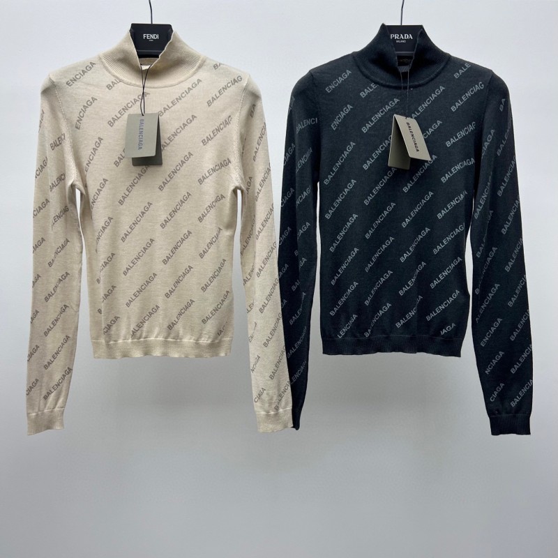 Balenciaga Turtleneck Long Sleeves Shirt