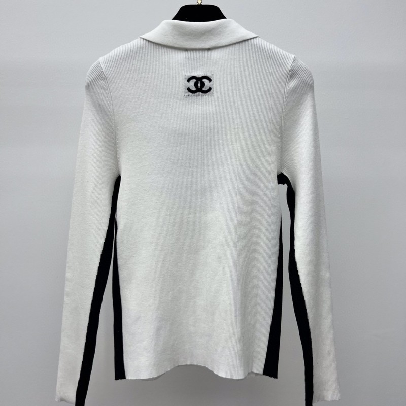 Chanel Knit Long Sleeves Shirt