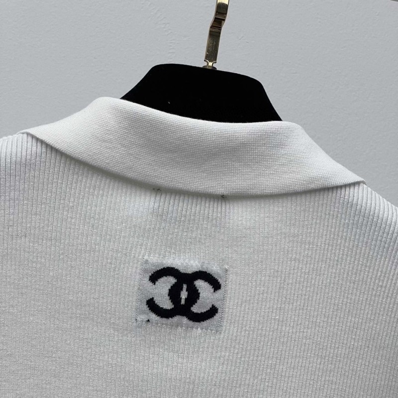 Chanel Knit Long Sleeves Shirt