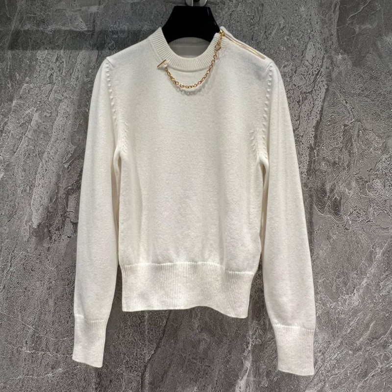 LV Shoulder Zipper Sweater