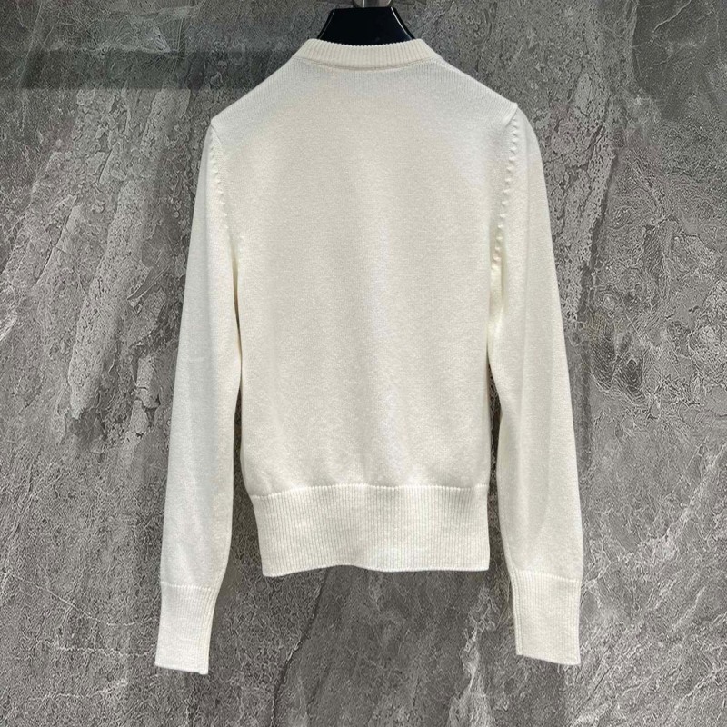 LV Shoulder Zipper Sweater