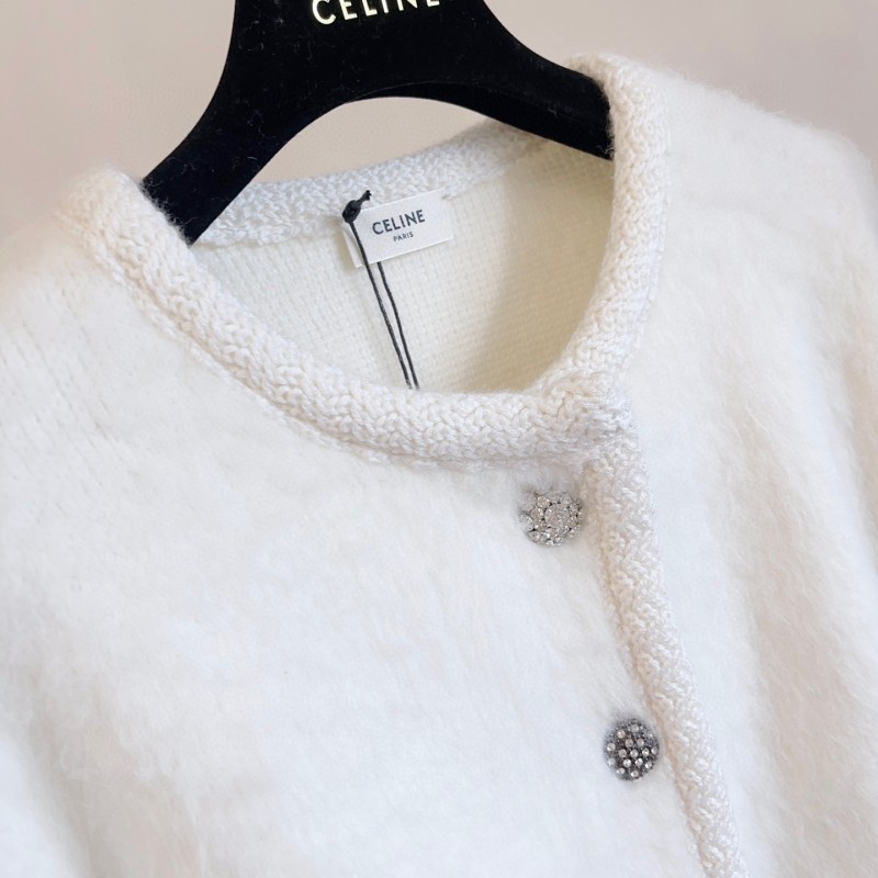 Celine Mohair Cardigan Jacket