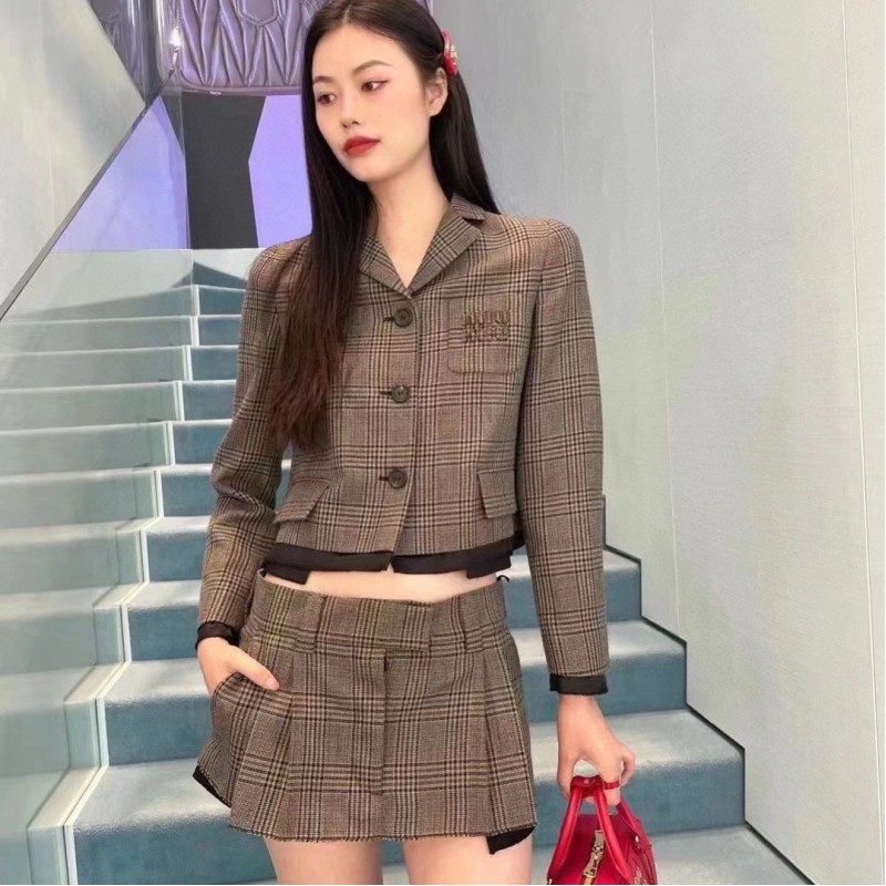 MiuMiu Jacket & Skirt Set