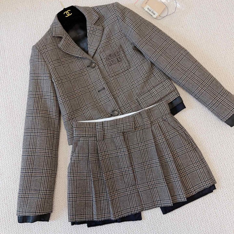 MiuMiu Jacket & Skirt Set