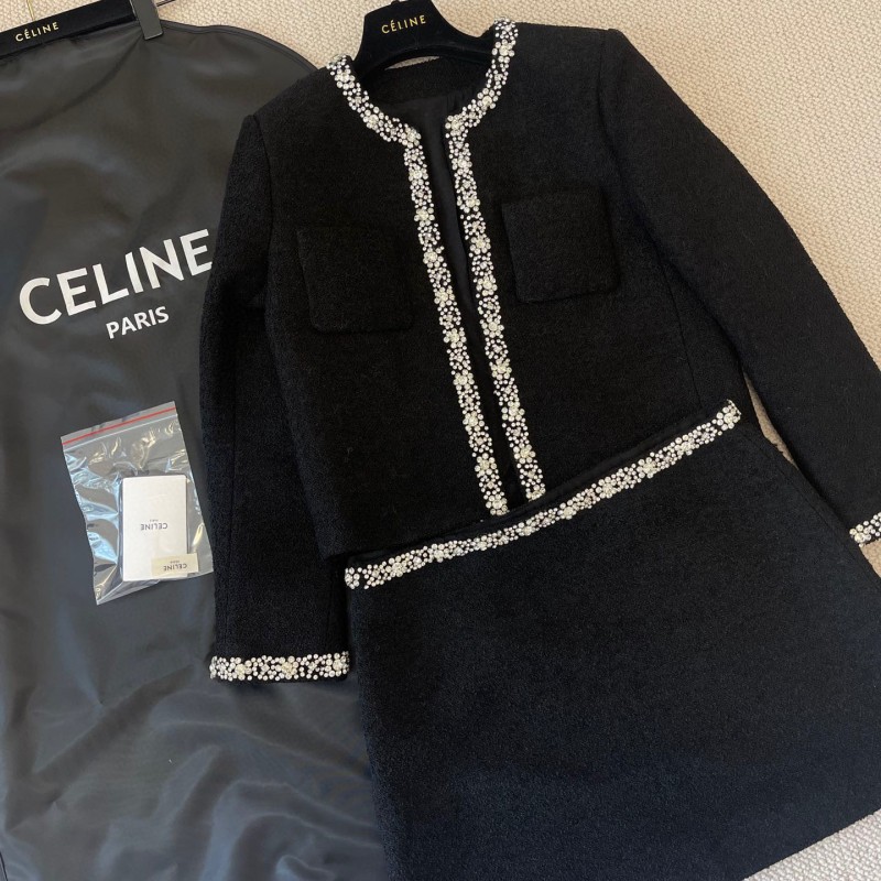 Celine Jacket & Skirt Set