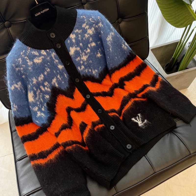 LV Unisex Knit Cardigan