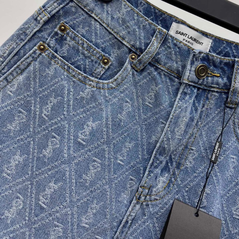 YSL Denim Shorts