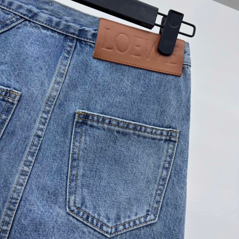 Loewe Denim Skirt