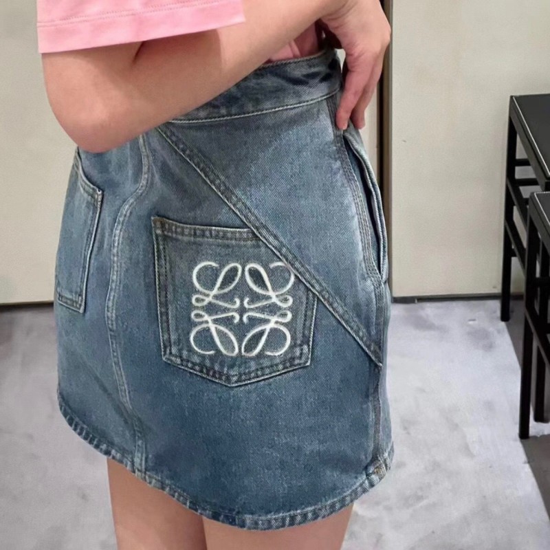 Loewe Denim Skirt