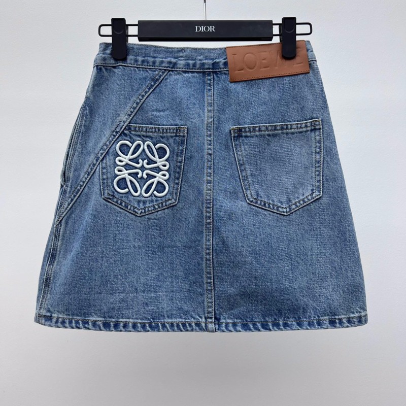 Loewe Denim Skirt