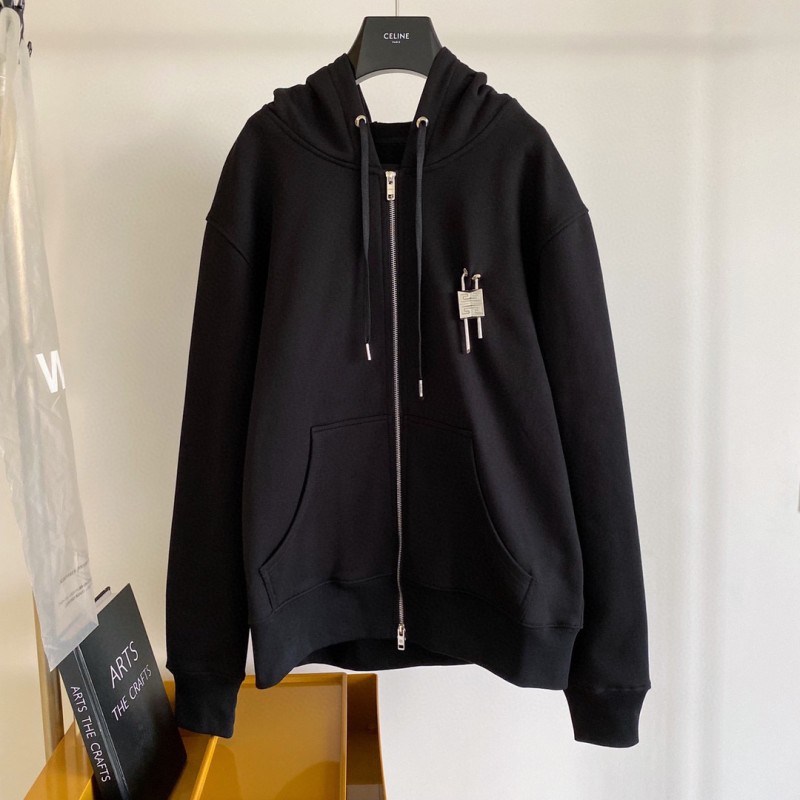 Givenchy Unisex Zipper Hoodie