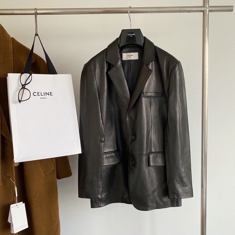 Celine Leather Jacket