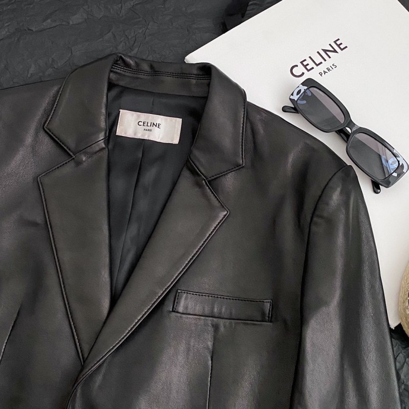 Celine Leather Jacket