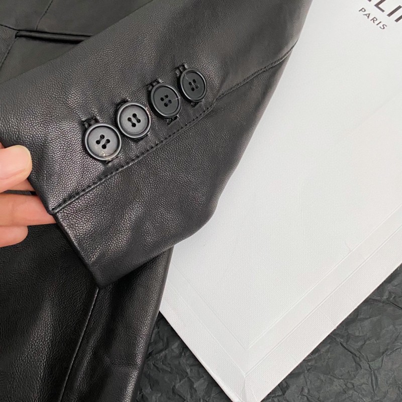 Celine Leather Jacket