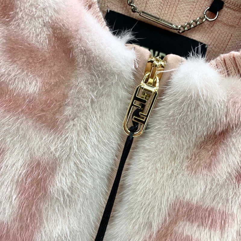 Fendi Mink Hair Cardigan