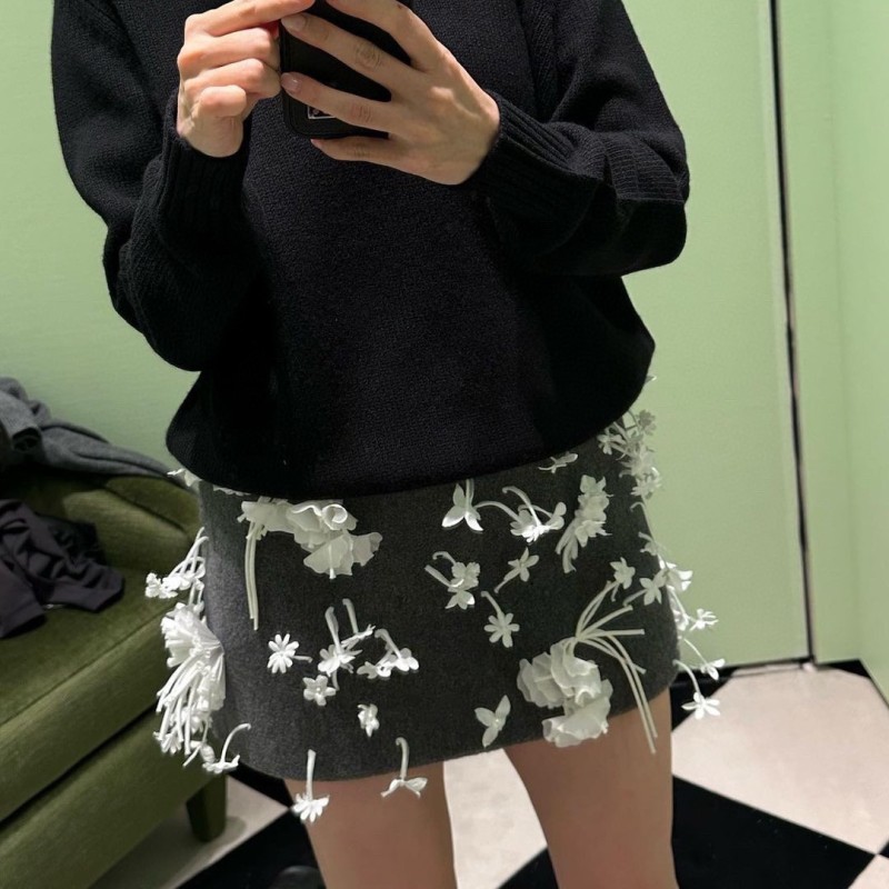 Prada Wool Skirt