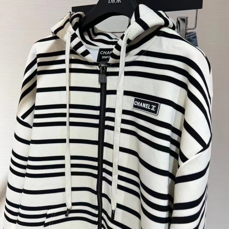 Chanel Zipper Hoodie