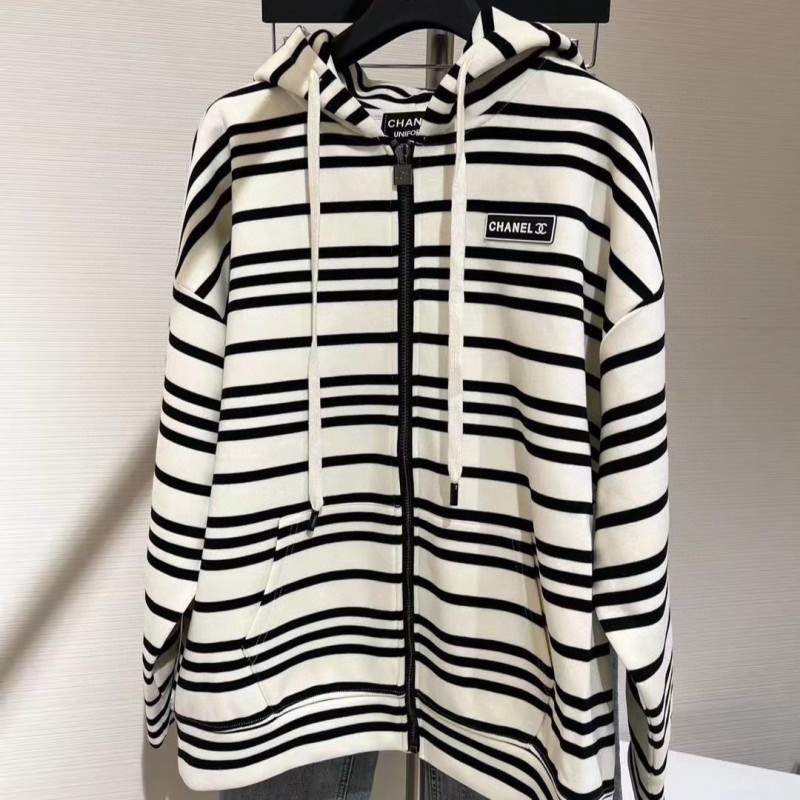 Chanel Zipper Hoodie