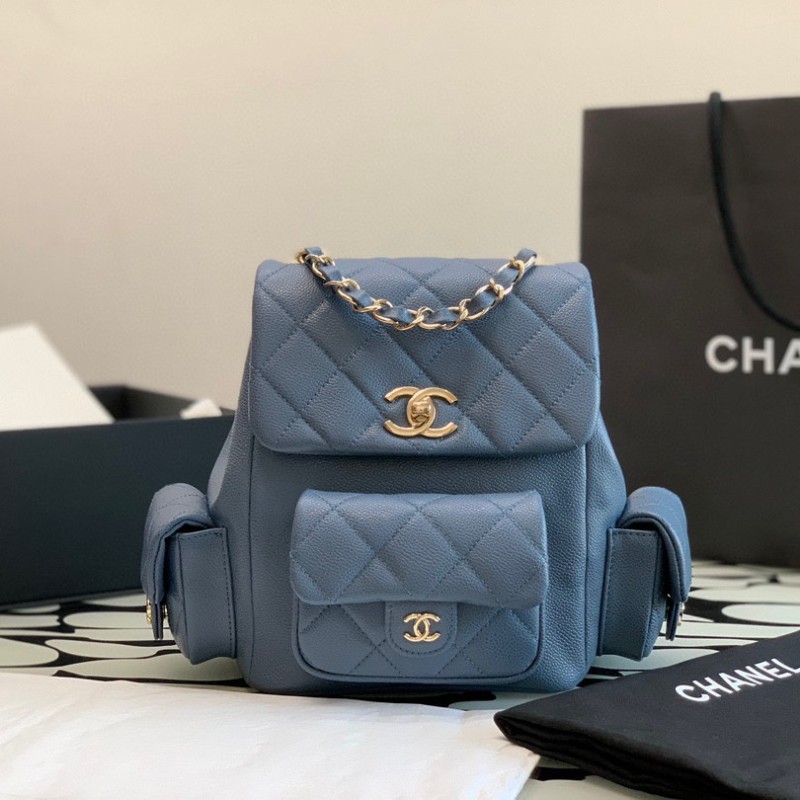 Chanel 23K 双肩小书包