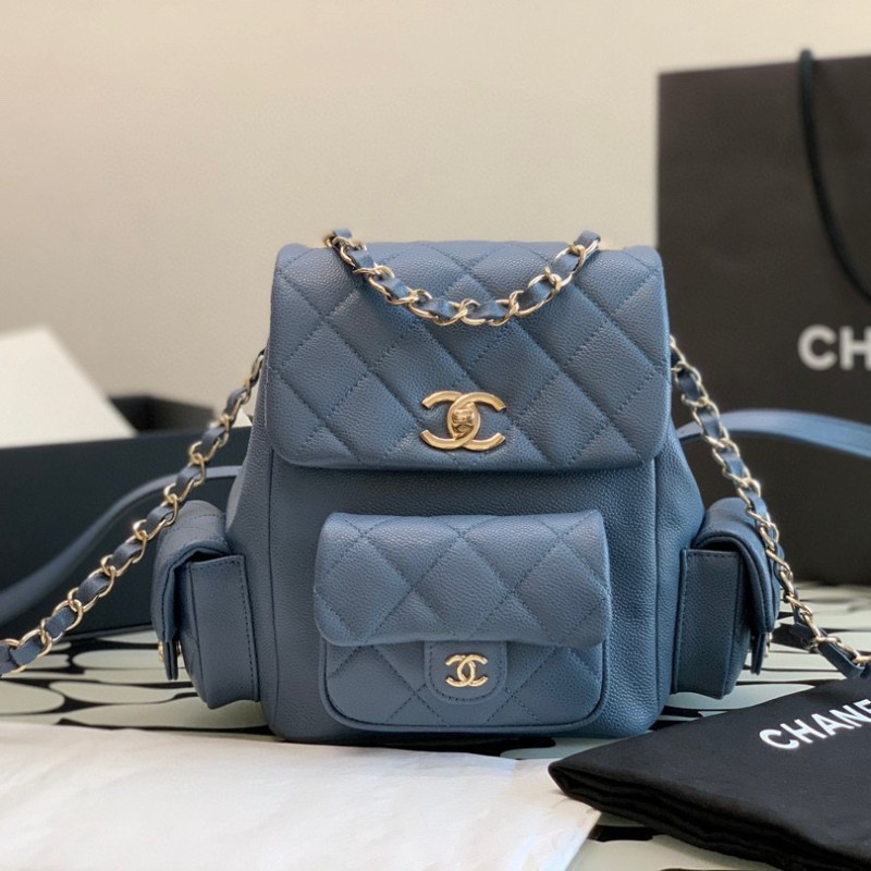 Chanel 23K 双肩小书包