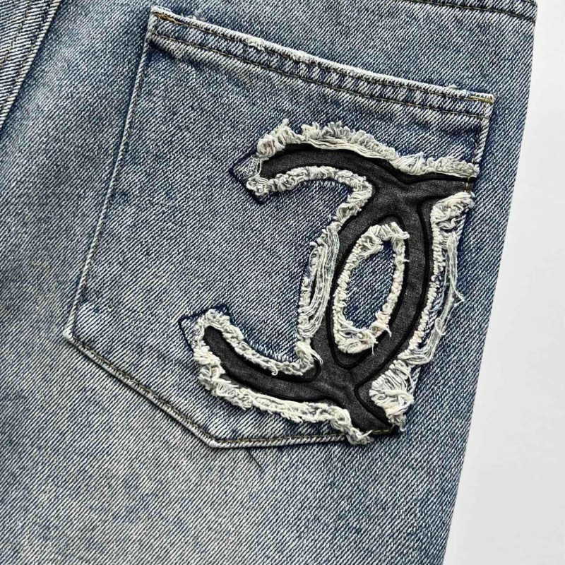 Chanel Denim Shorts