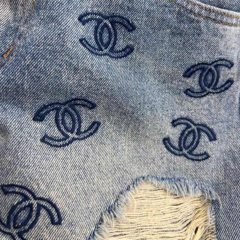 Chanel Denim Shorts