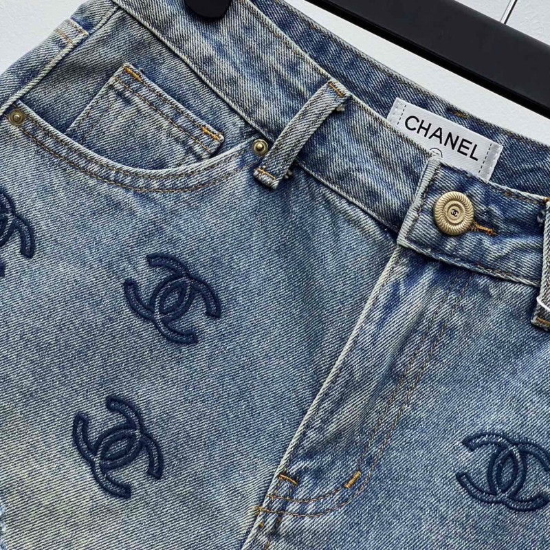 Chanel Denim Shorts