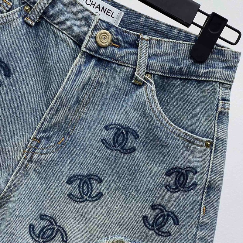 Chanel Denim Shorts