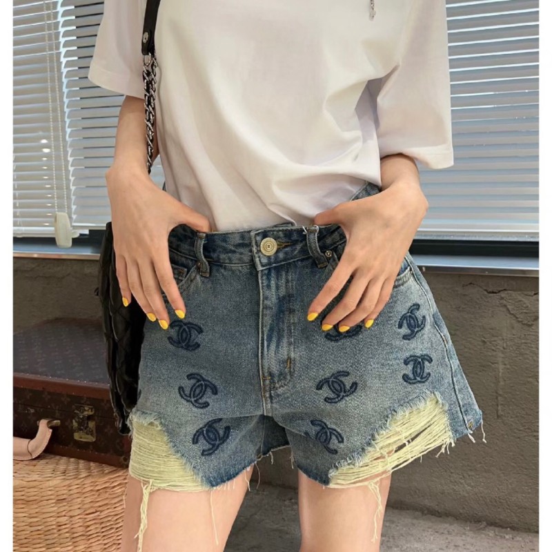 Chanel Denim Shorts