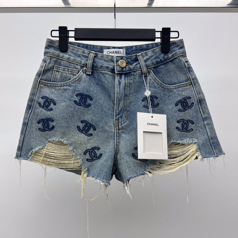 Chanel Denim Shorts