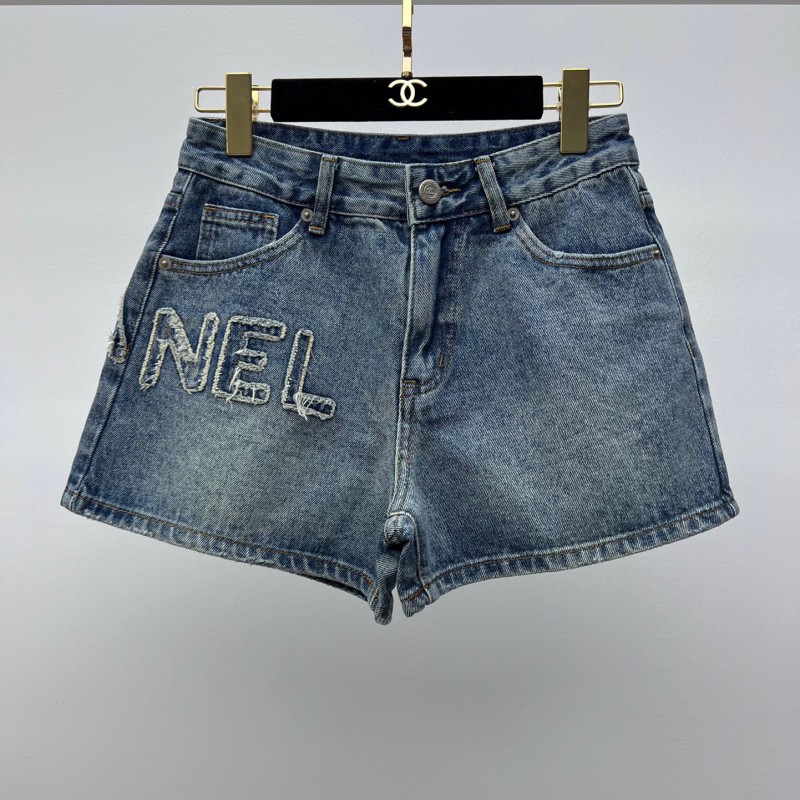 Chanel Denim Shorts