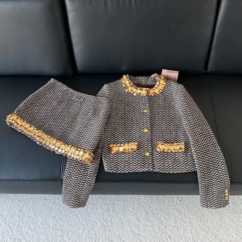 MiuMiu Jacket & Skirt Set