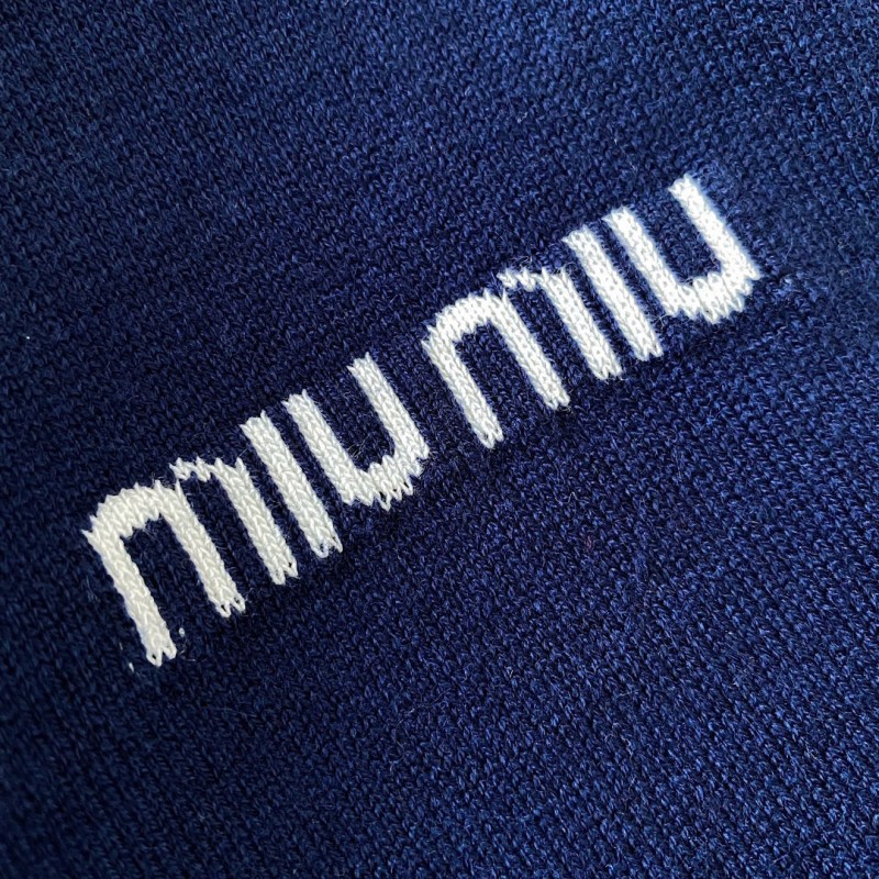 MiuMiu Knit Long Sleeves Shirt