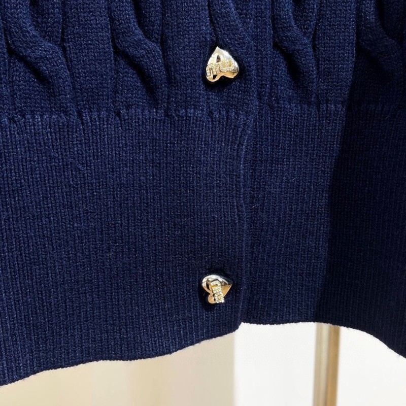 MiuMiu Knit Cardigan Sweater