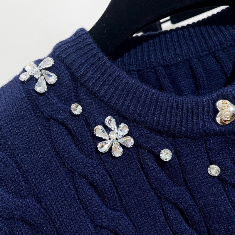 MiuMiu Knit Cardigan Sweater