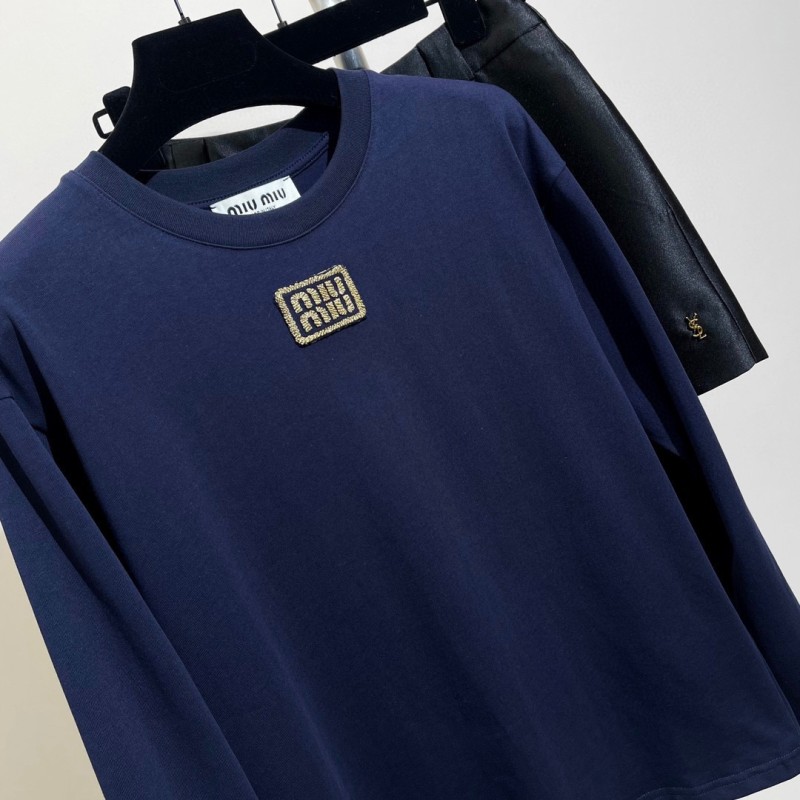 MiuMiu Long Sleeves Tee