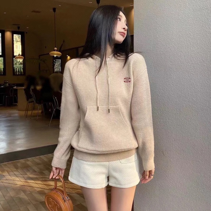 Celine Knit Hoodie