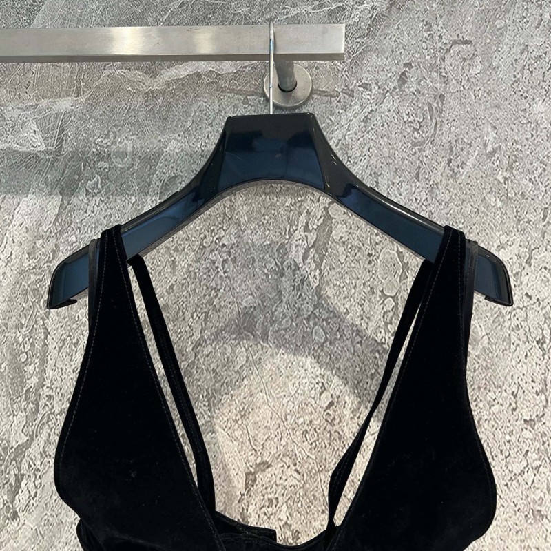 Prada Velvet Tube Top