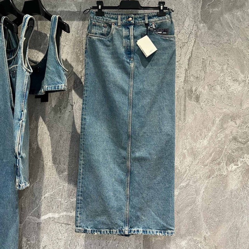 Prada Denim Skirts