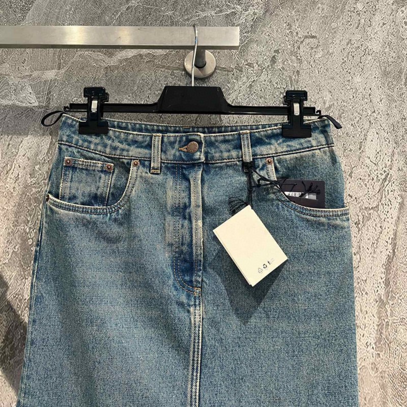 Prada Denim Skirts