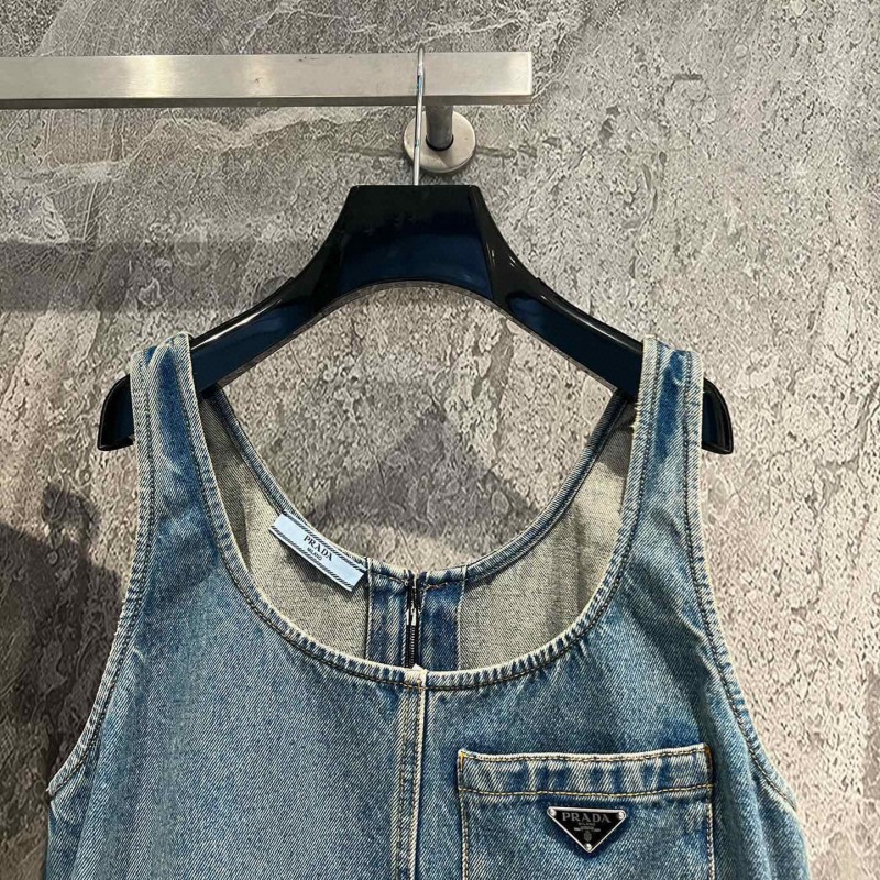 Prada Denim Jumpsuit 